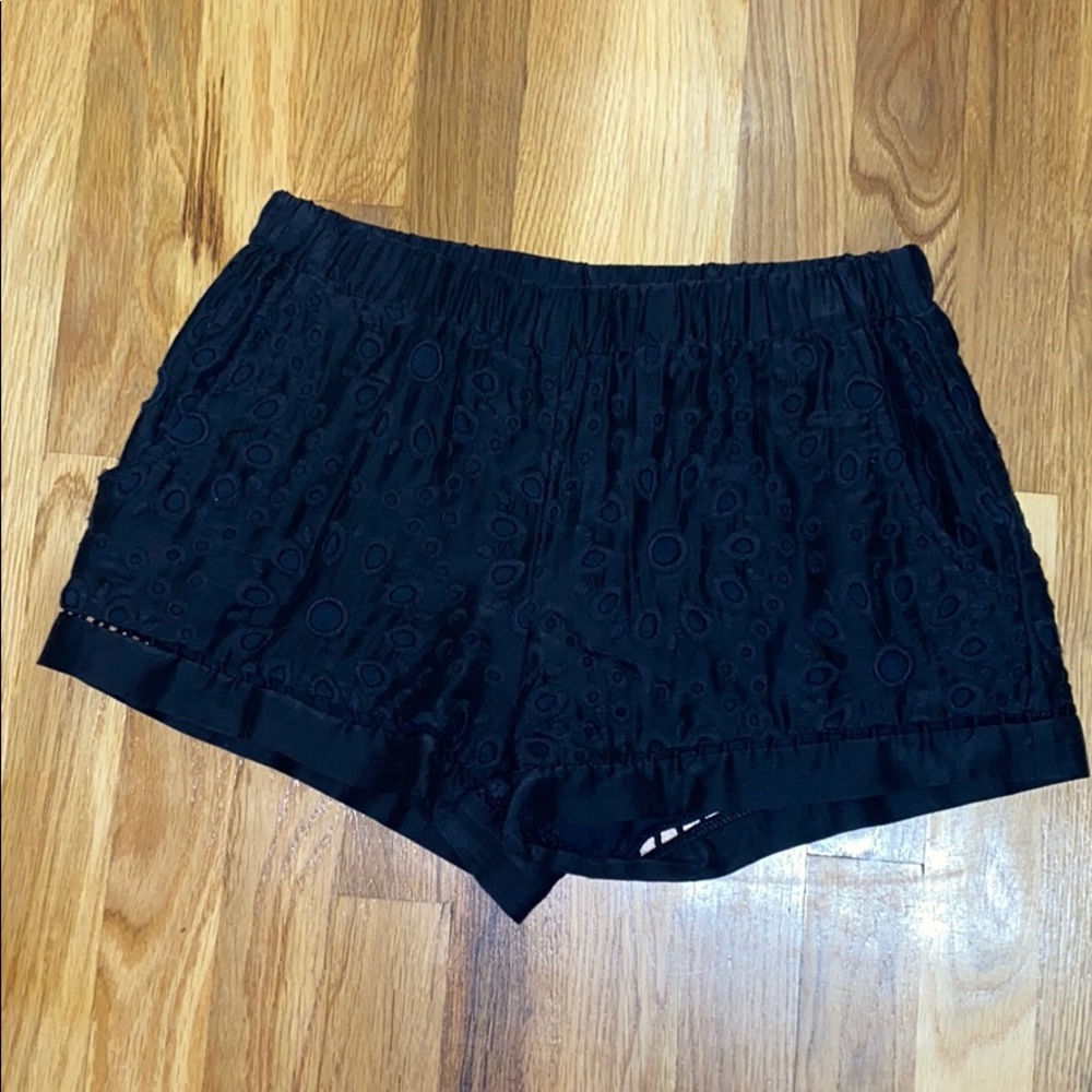 Ella moss black shorts